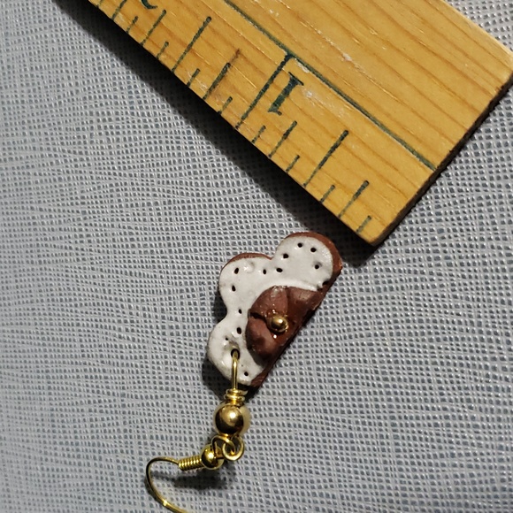 New Adorable Bohemian Daisy Drop Earrings - Picture 3 of 4